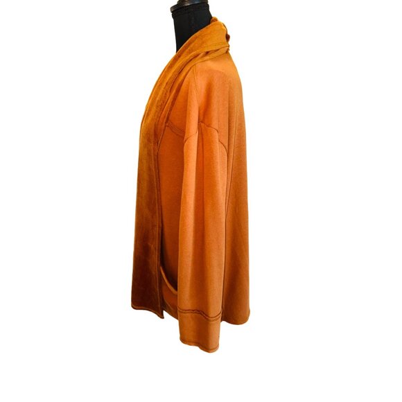 Women's Velvet Cardigan Jacket Shawl Collar Open Front Vintage Office Blazer Jac - Picture 3 of 11